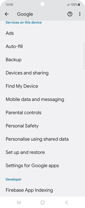 Press Find My Device. Press Find My Device.