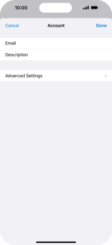 Press Advanced Settings. Press Advanced Settings.