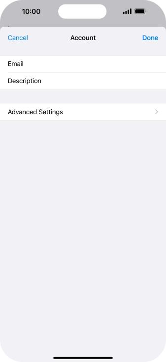 Press Advanced Settings. Press Advanced Settings.