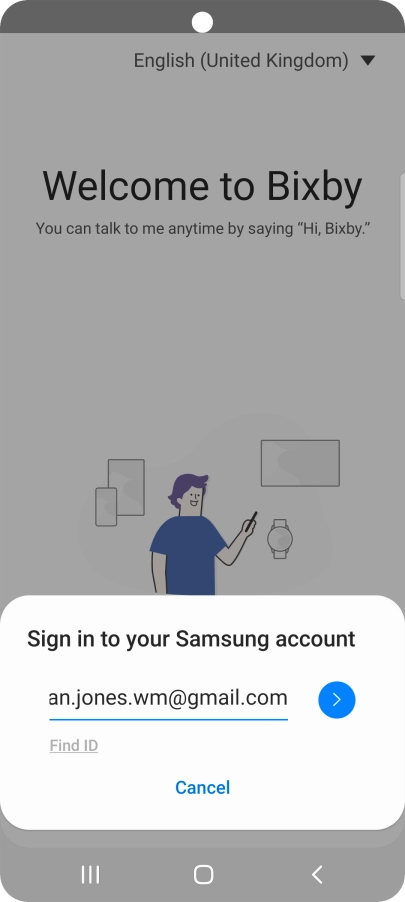 Press arrow right. Press arrow right.