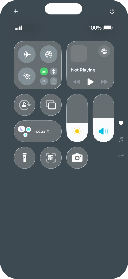 Press the add icon.