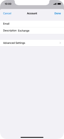 Press Advanced Settings.
