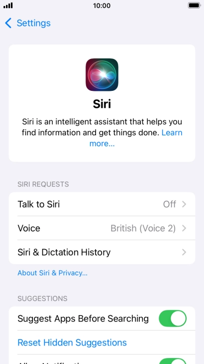 Press Talk to Siri. Press Talk to Siri.