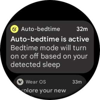 Press the required notification to open it. Press the required notification to open it.