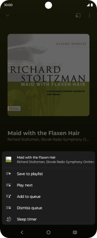 Press the add icon. Press the add icon.