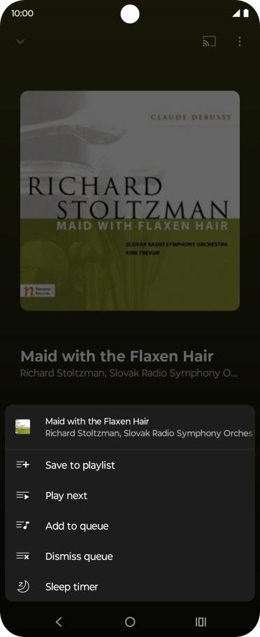 Press the add icon. Press the add icon.