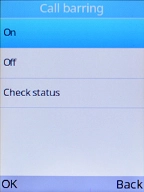 Select On.
