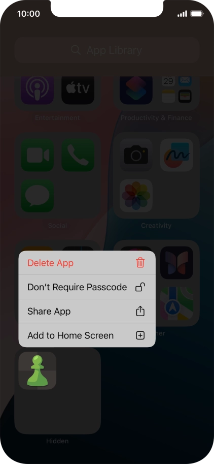 Press Don't Require Passcode. Press Don't Require Passcode.