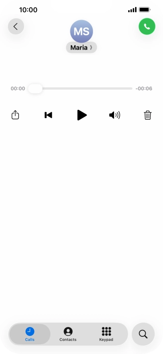 Press the play icon. Press the play icon.