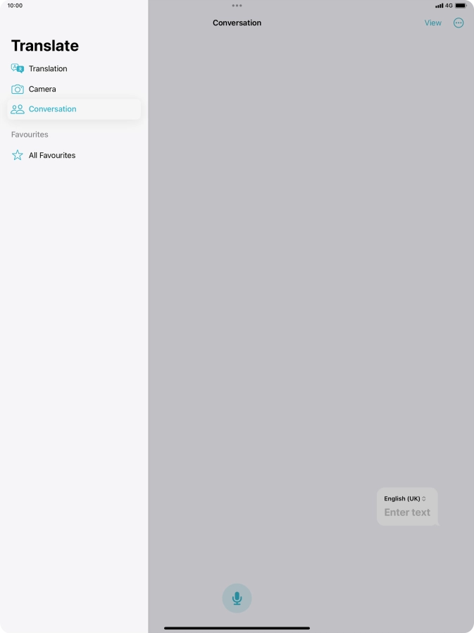 Press anywhere on the screen.