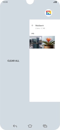 Press CLEAR ALL.