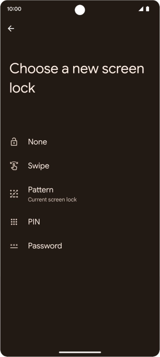 Press None. Press None.