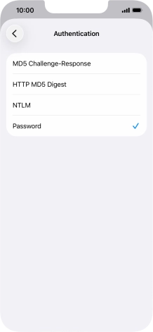 Press Password.