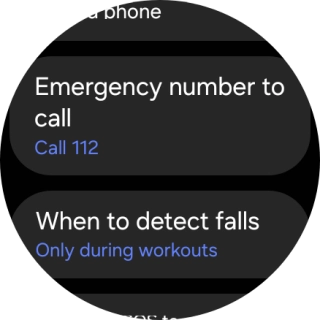 Press Emergency number to call. Press Emergency number to call.