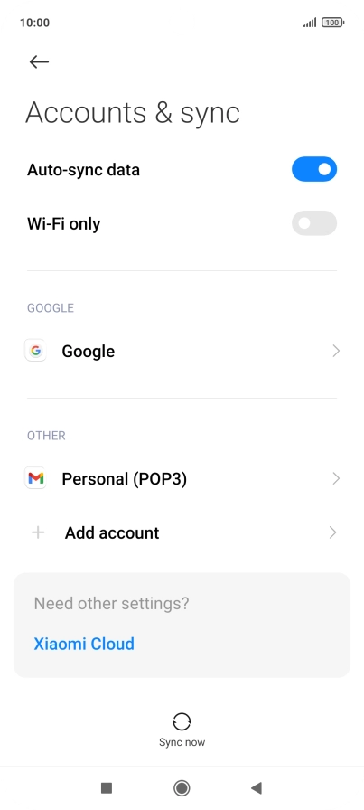 Press the indicator next to Press the indicator next to