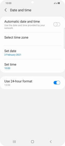 Press the indicator next to Press the indicator next to