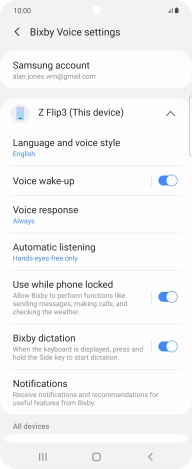 Follow the instructions on the screen to select the required settings. Follow the instructions on the screen to select the required settings.