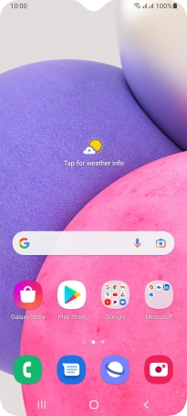 The Wi-Fi icon shows that your phone is connected to a Wi-Fi network.