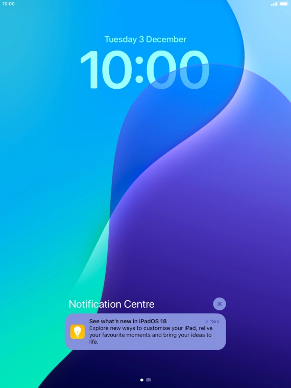 Press the required notification and follow the instructions on the screen to use the selected function. Press the required notification and follow the instructions on the screen to use the selected function.