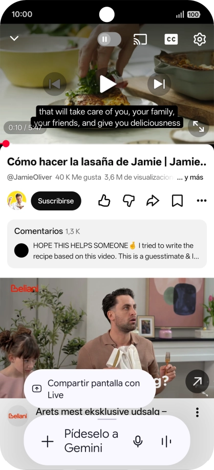 Pulsa el icono de añadir.