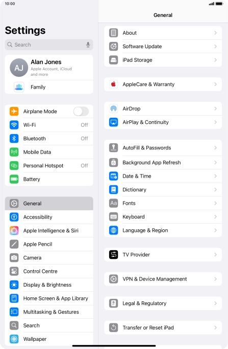 Press Background App Refresh. Press Background App Refresh.