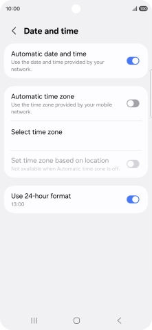 Press the indicator next to Press the indicator next to