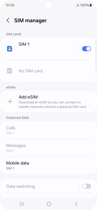 Press Add eSIM.