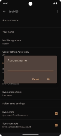 Press OK. Press OK.