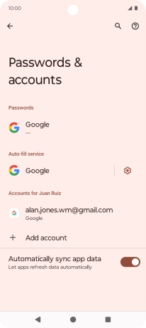 Press the Home key to return to the home screen. Press the Home key to return to the home screen.