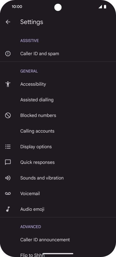 Press Calling accounts. Press Calling accounts.