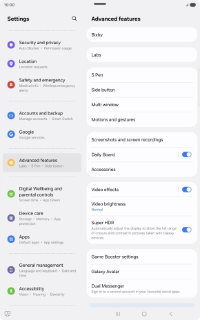 Press Bixby.