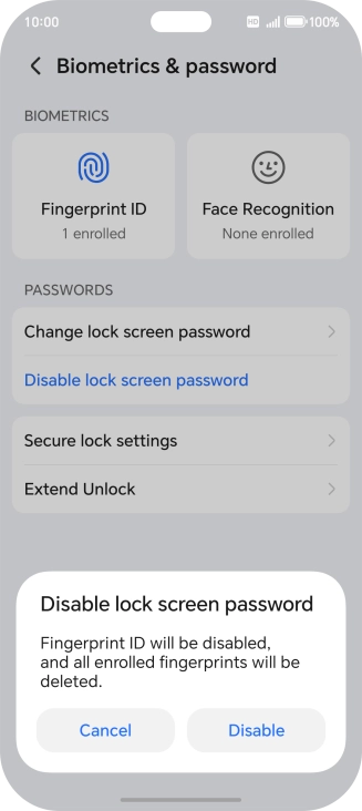 Press Disable. Press Disable.