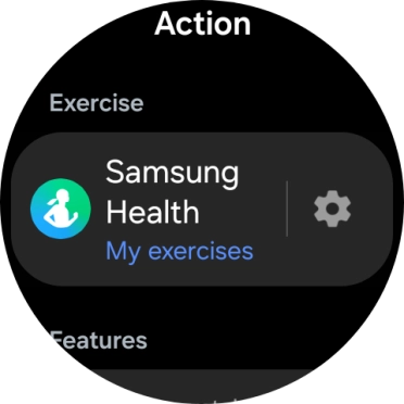 Follow the instructions on the screen to select the required function.