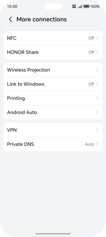 Press NFC. Press NFC.