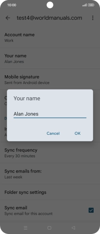 Press OK. Press OK.