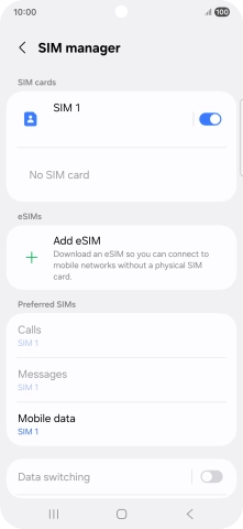 Press Add eSIM.
