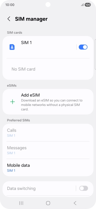 Press Add eSIM.
