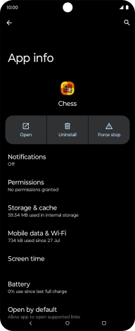 Press Storage & cache. Press Storage & cache.