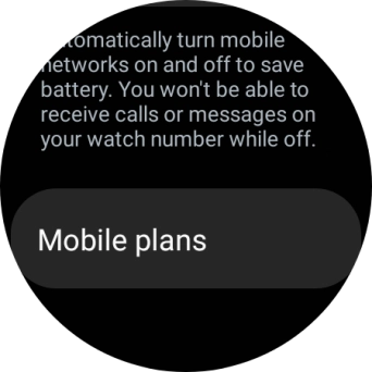 Press Mobile plans.