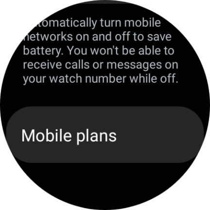 Press Mobile plans.