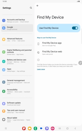 Press the Home key to return to the home screen. Press the Home key to return to the home screen.
