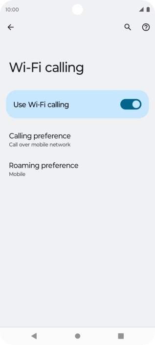 Press the indicator next to Press the indicator next to