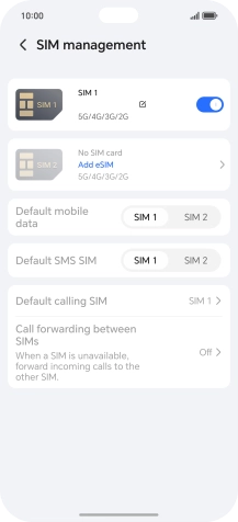 Press Add eSIM. Press Add eSIM.
