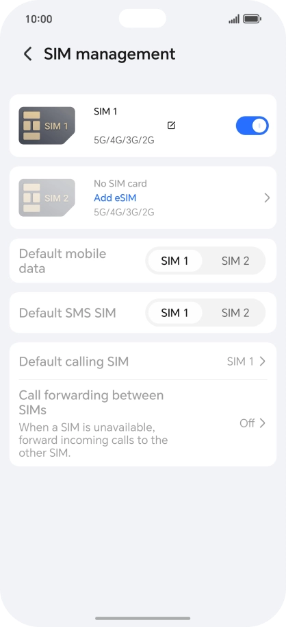 Press Add eSIM. Press Add eSIM.