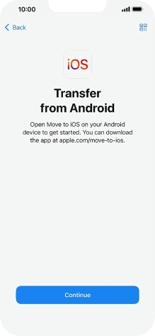 To transfer content to your phone, you need to install the app To transfer content to your phone, you need to install the app
