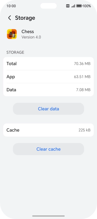 Press Clear cache. Press Clear cache.