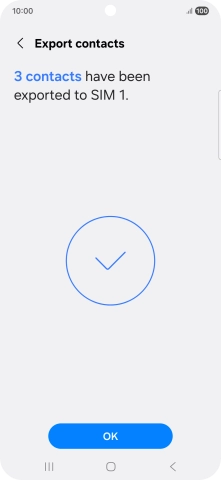 Press OK. Press OK.