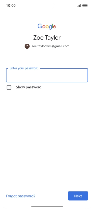 Press the field below Press the field below