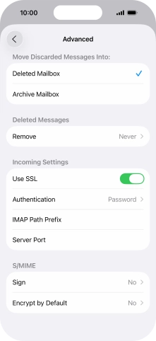 Press Authentication.