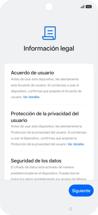 Pulsa Siguiente.